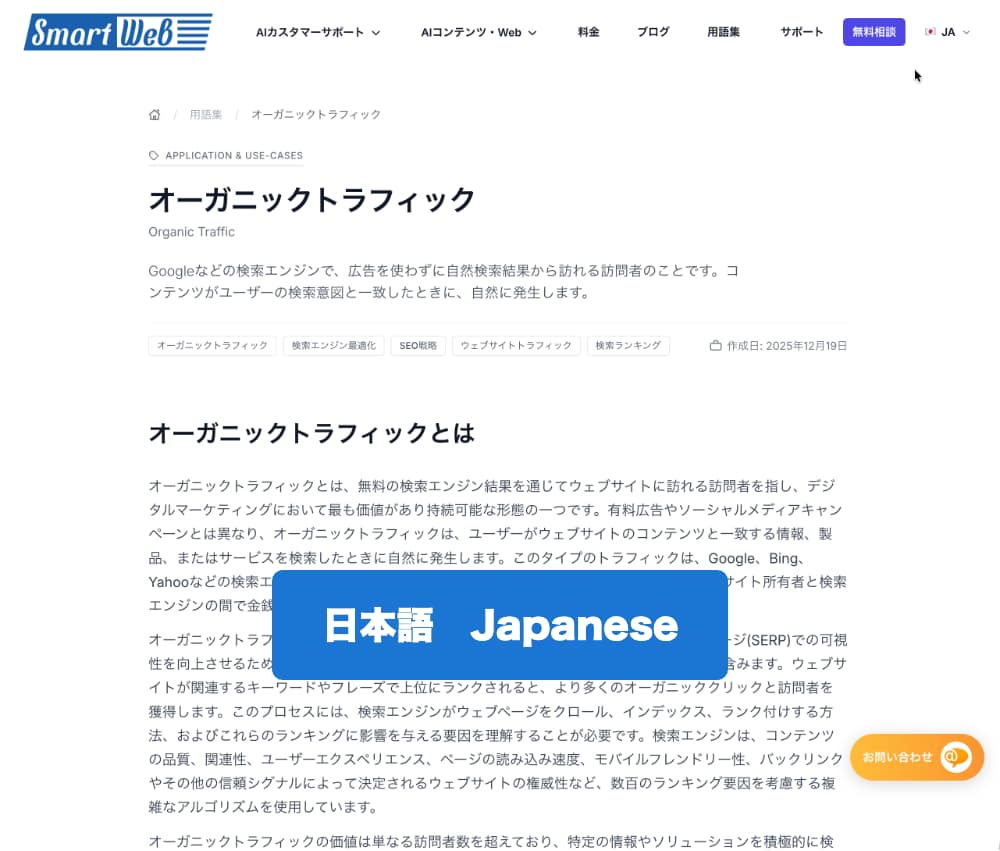 専門用語集でトピカルオーソリティを確立